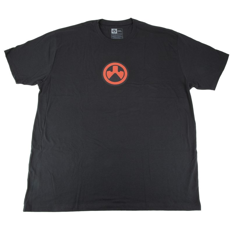 Magpul Industries Icon Logo CVC T-Shirt in black, 2XL size, featuring the Magpul icon logo on the chest.