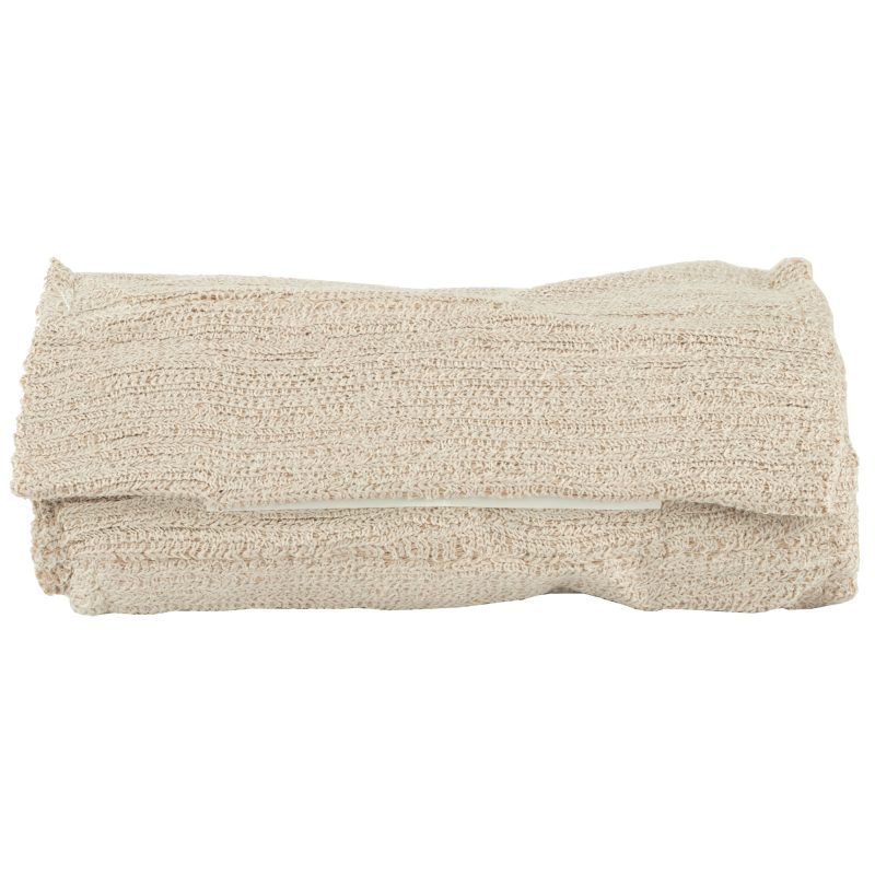 North American Rescue 6 inch Emergency Trauma Dressing, a sterile white bandage with an elastic wrap and securing device, shown ready for use.