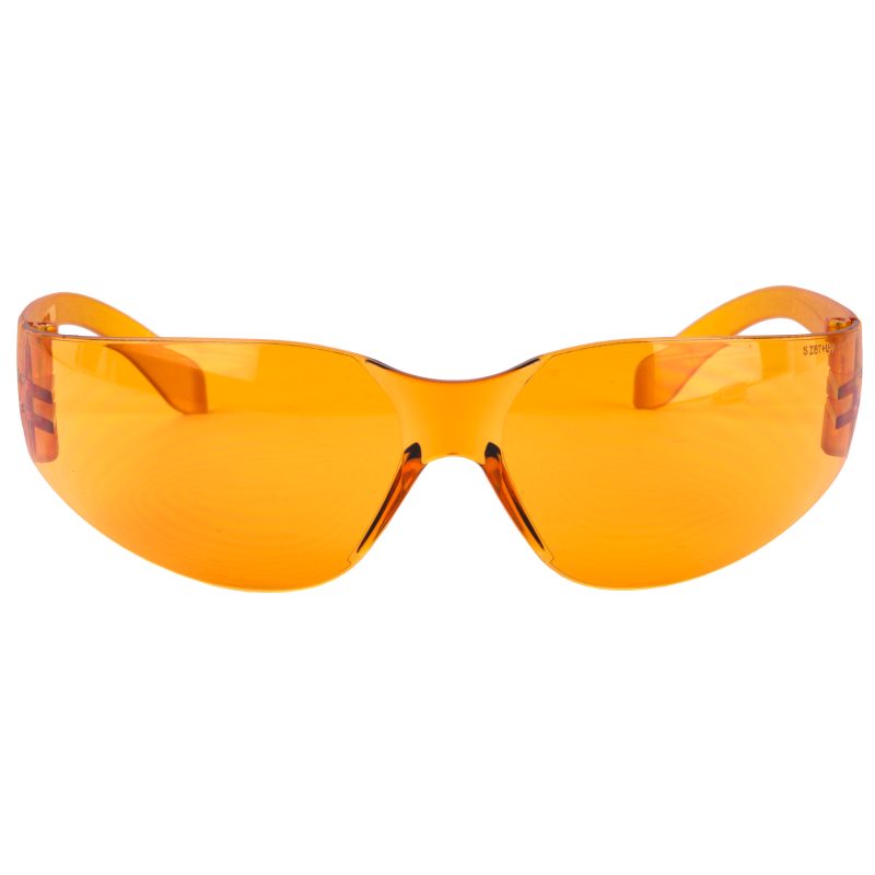 Pair of Walker's Wrap Sport Glasses with amber lenses, suitable for ranch work in the White Mountains of Arizona.